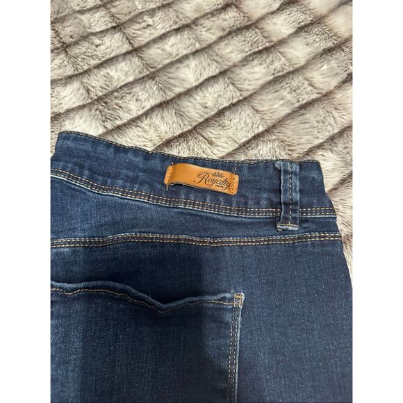 Women’s Royalty For Me Classic Blue Denim Jeans Size 16W - Picture 2 of 5